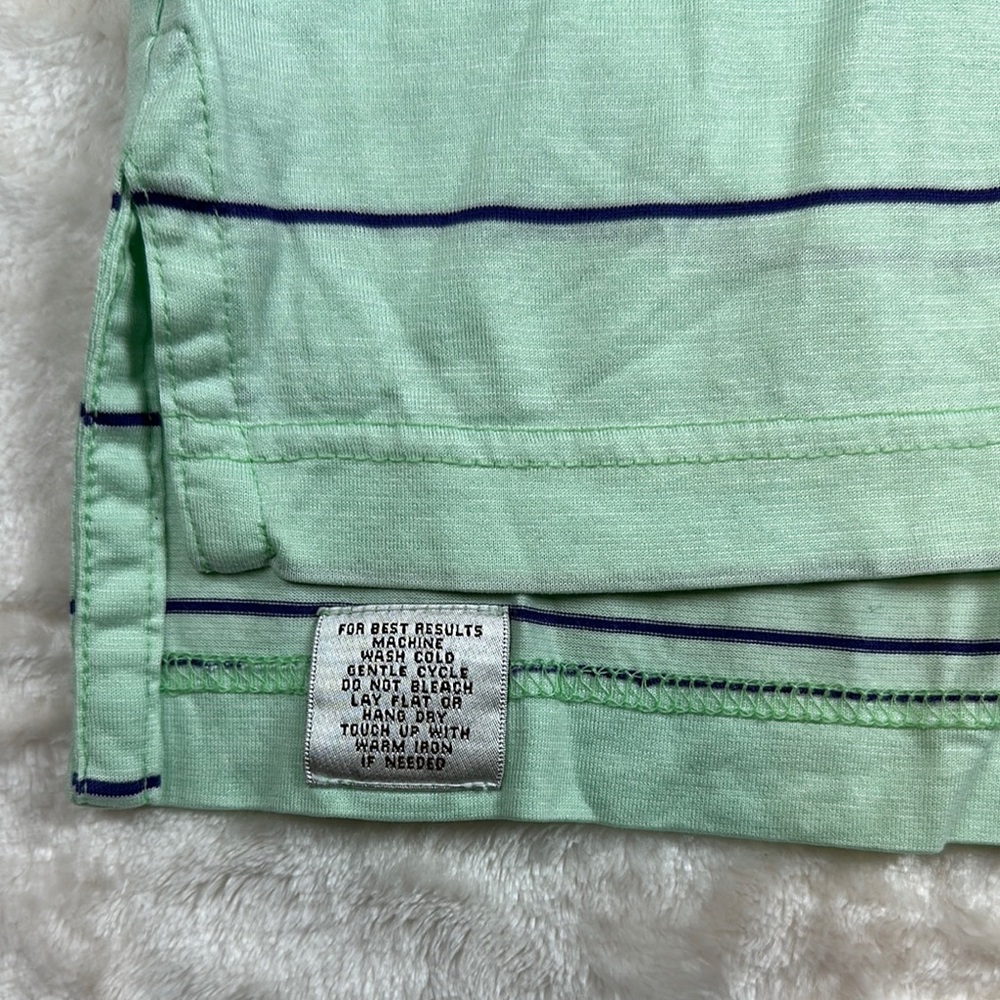 Peter Millar Green and Blue Polo for Casual Elegance - Picture 4 of 7